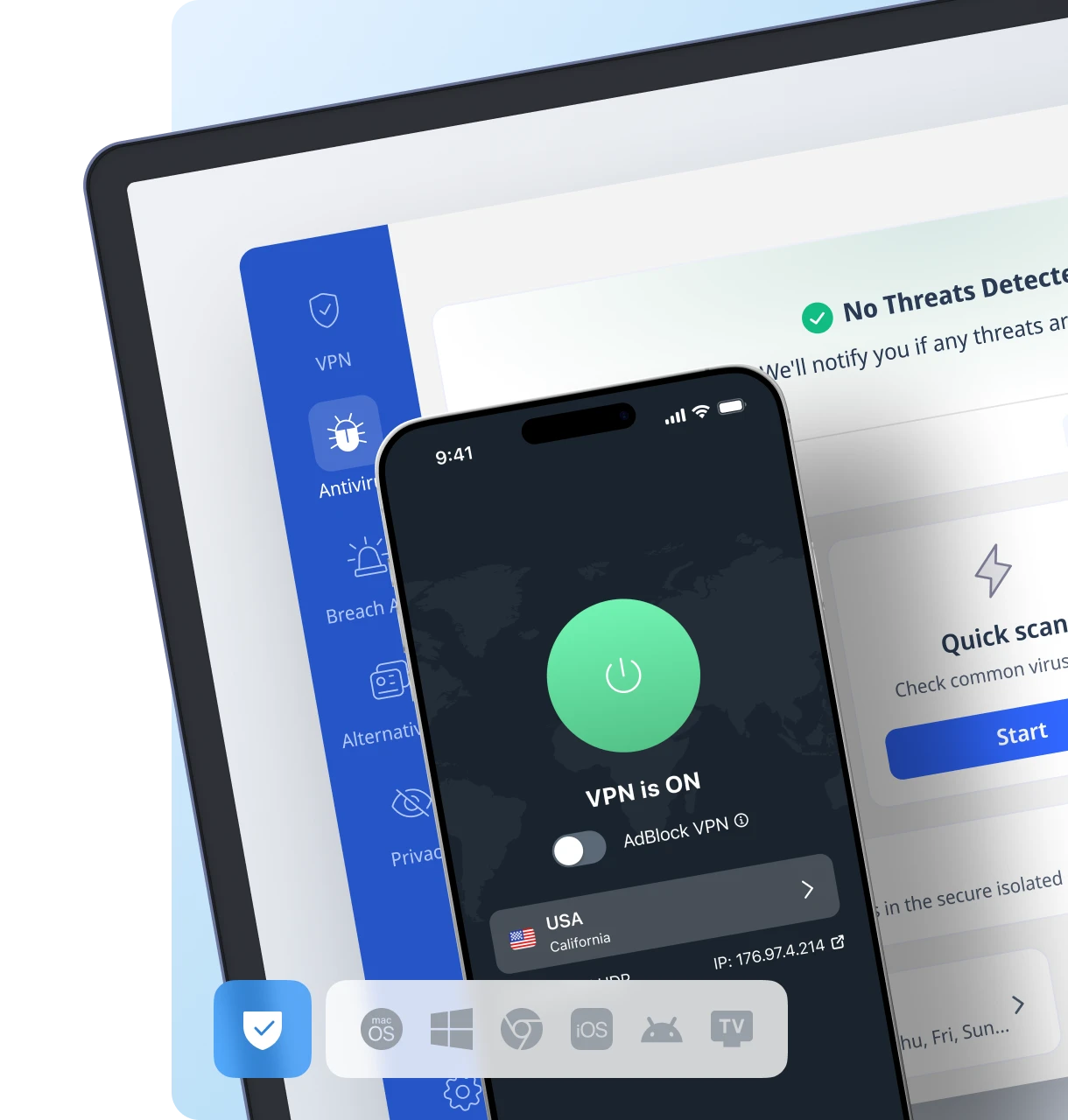 在线安全始于值得信赖的VPN服务